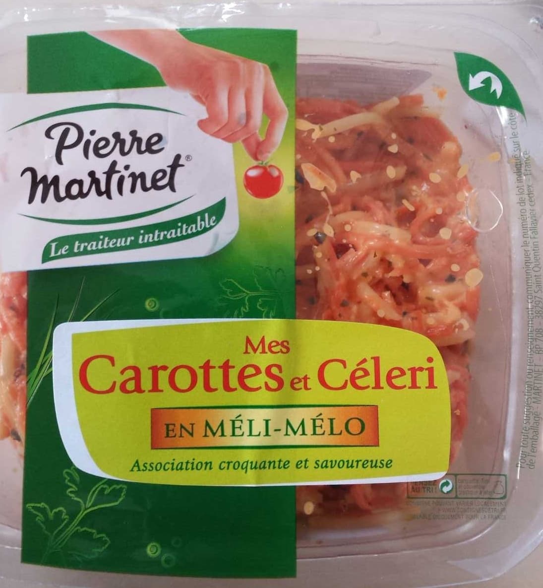 Pierre Martinet Mes carottes et céléri en méli-mélo packshot