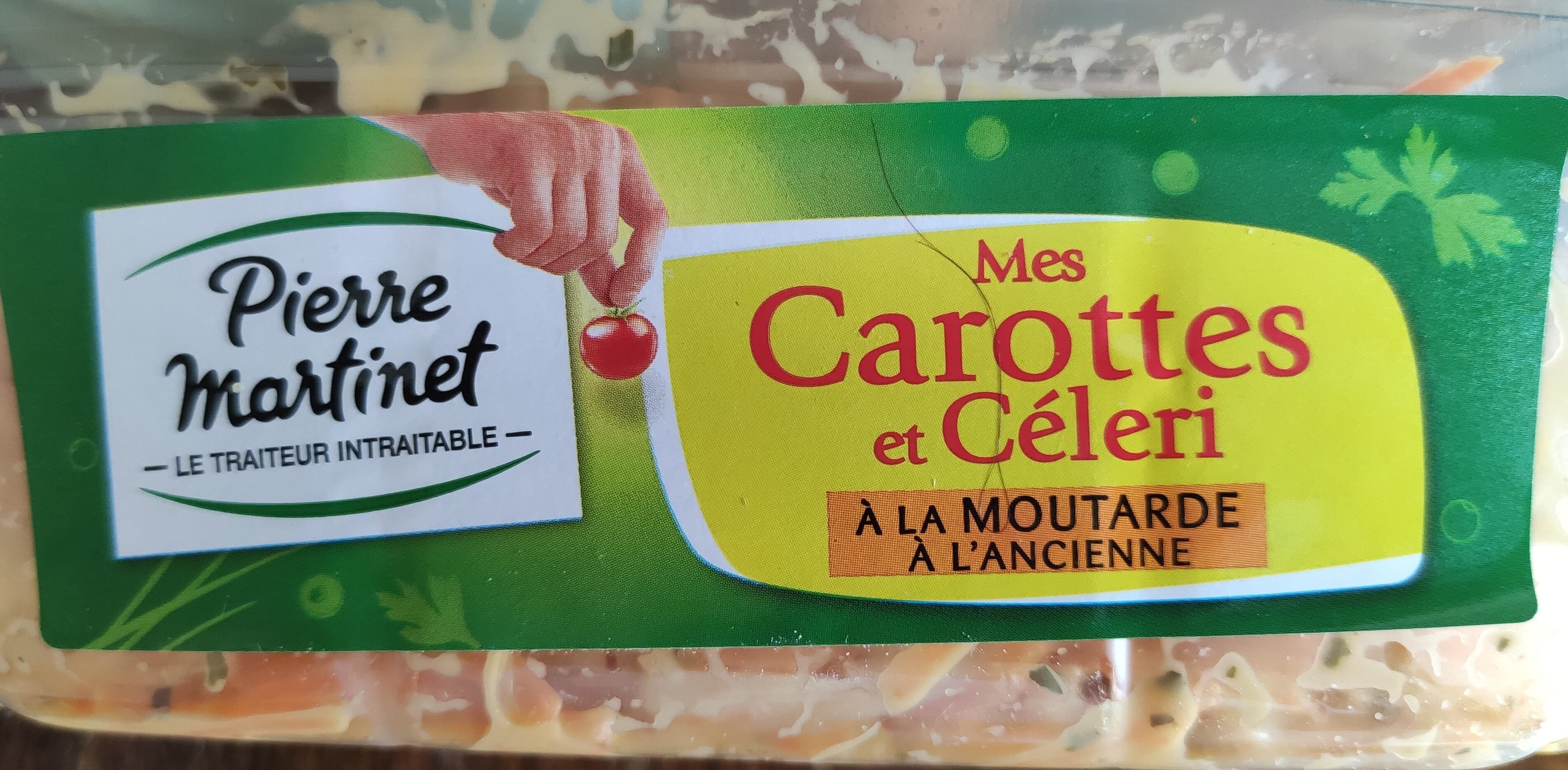 Pierre Martinet Mes carottes et céleri à la moutarde à l'ancienne packshot