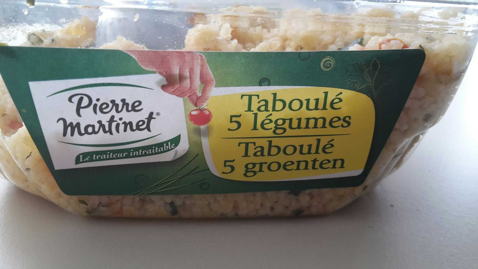 Pierre Martinet Taboulé aux 5 légumes packshot
