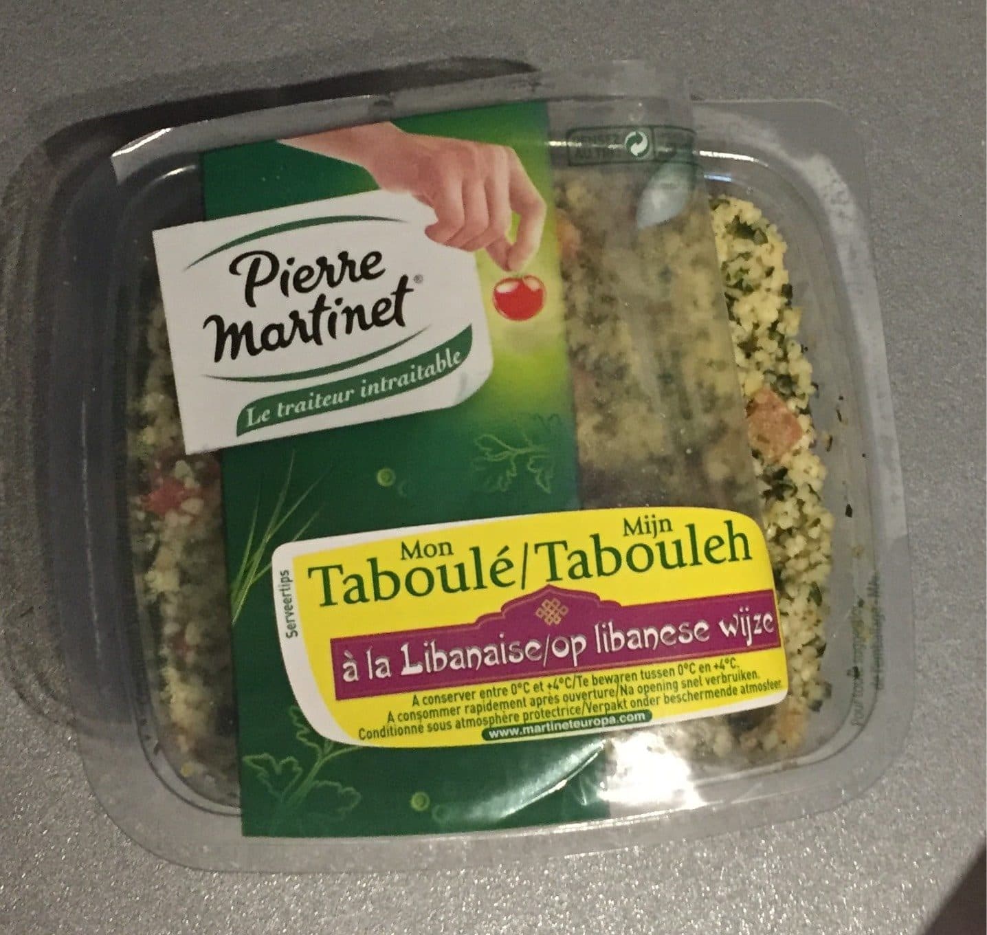 Pierre Martinet Taboulé (à la libanaise) packshot