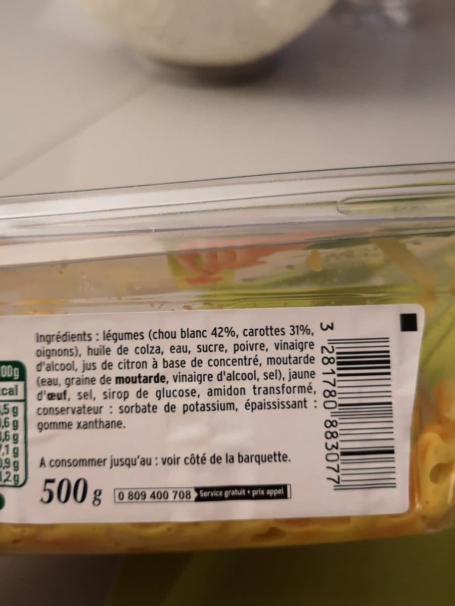 Pierre Martinet Mon coleslaw packshot