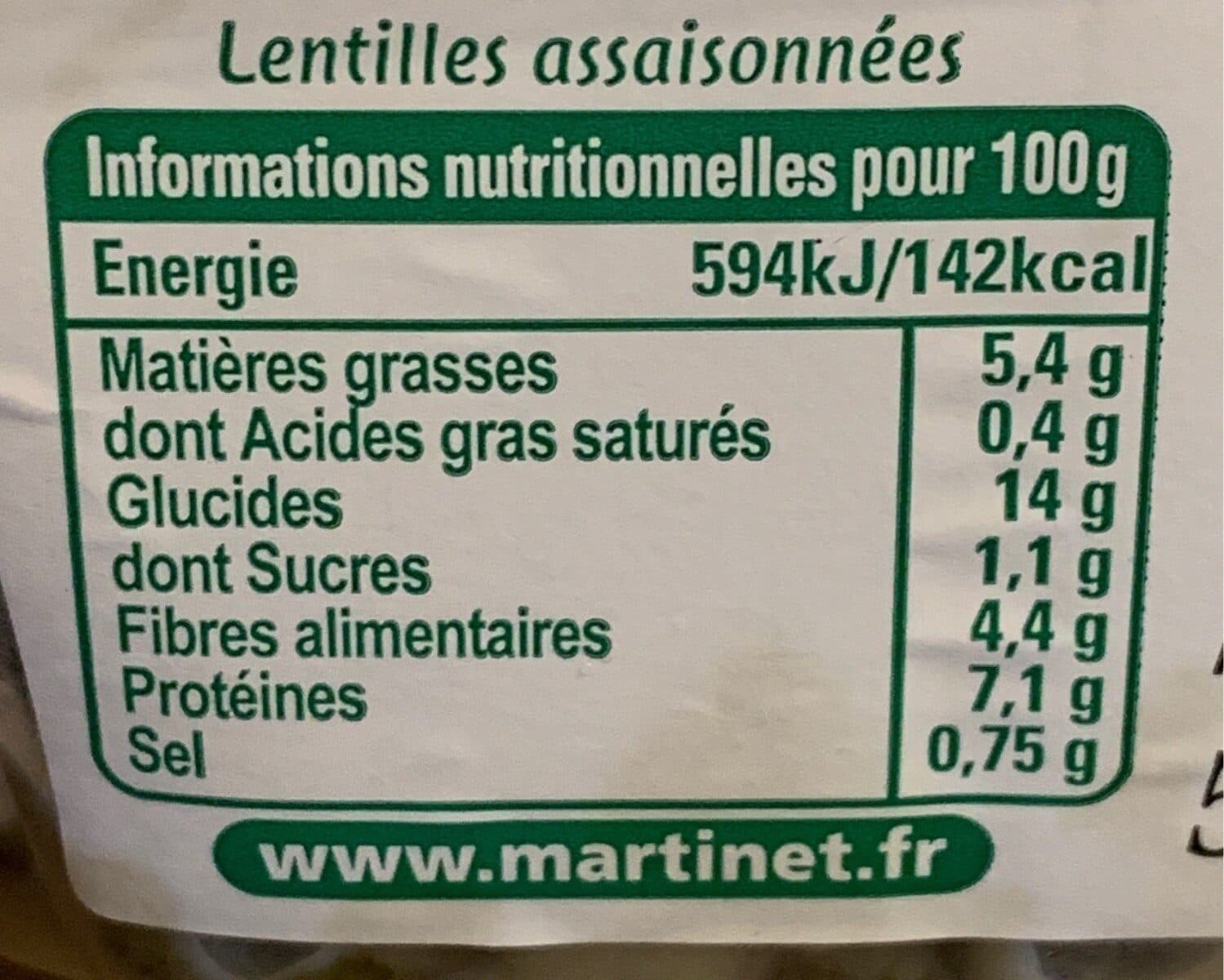 Pierre Martinet Ma salade de lentilles à la lyonnaise packshot