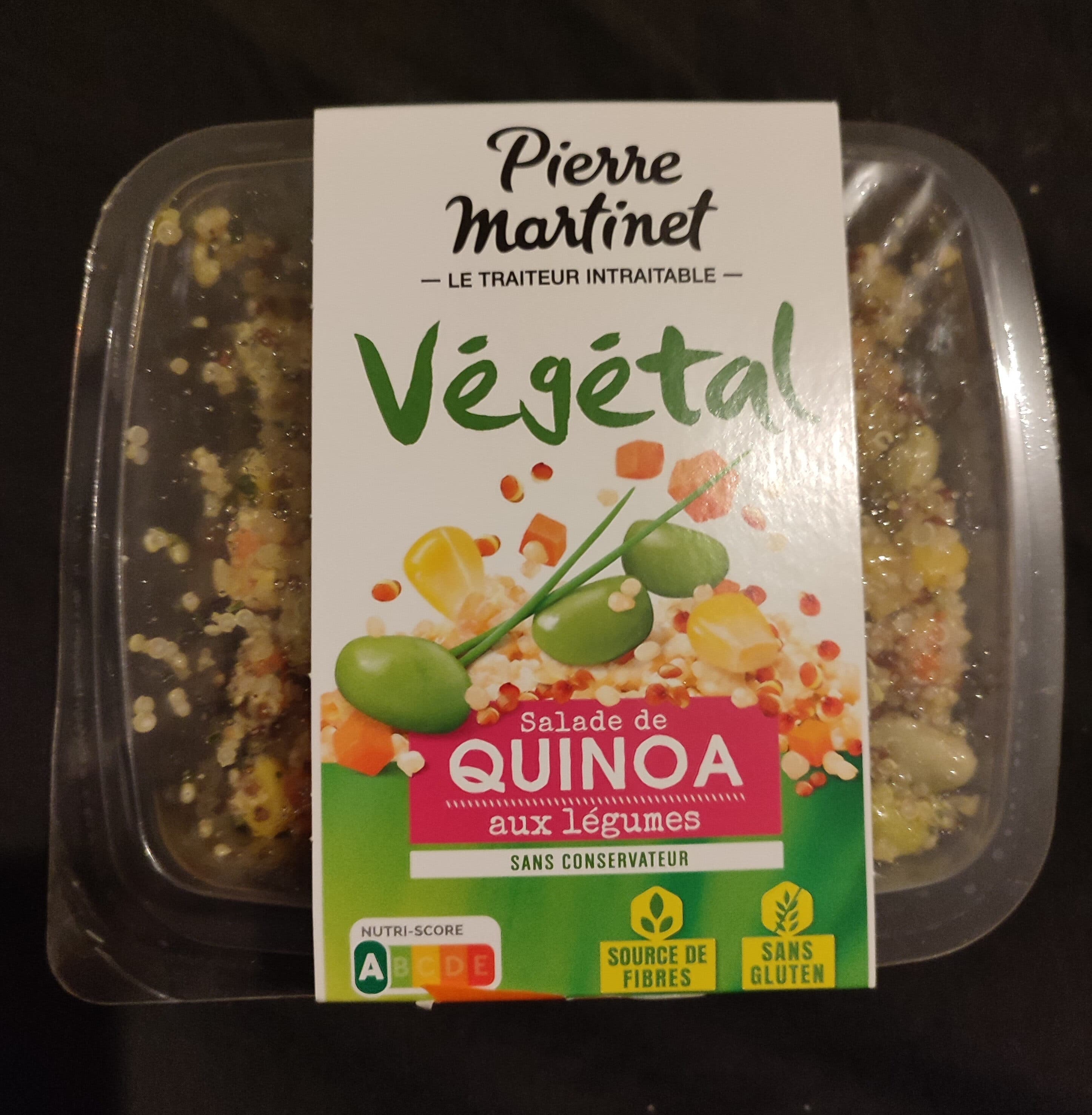 Pierre Martinet Salade de quinoa aux légumes packshot
