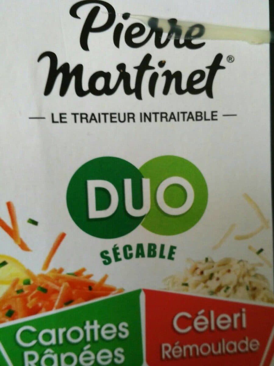 Pierre Martinet Carottes râpées et céleri rémoulade packshot