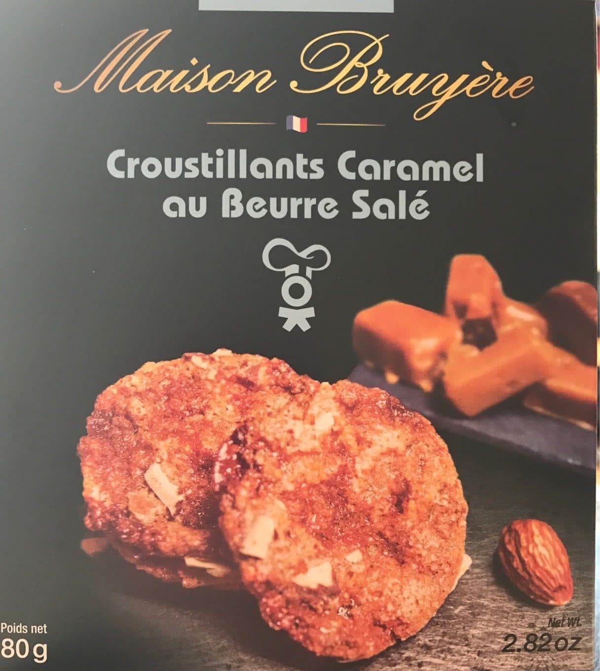 Maison Bruyère Croustillants caramel au beurre salé packshot