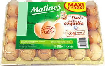 Avril Oeufs frais Matines packshot