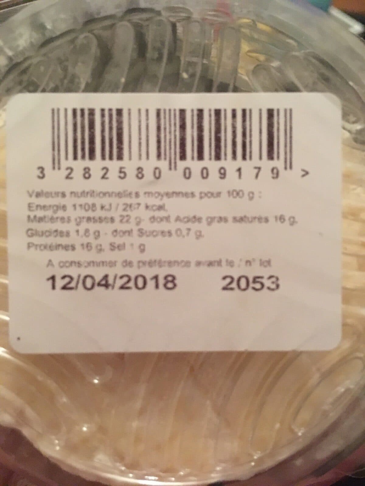 Open Food Facts St Marcellin packshot