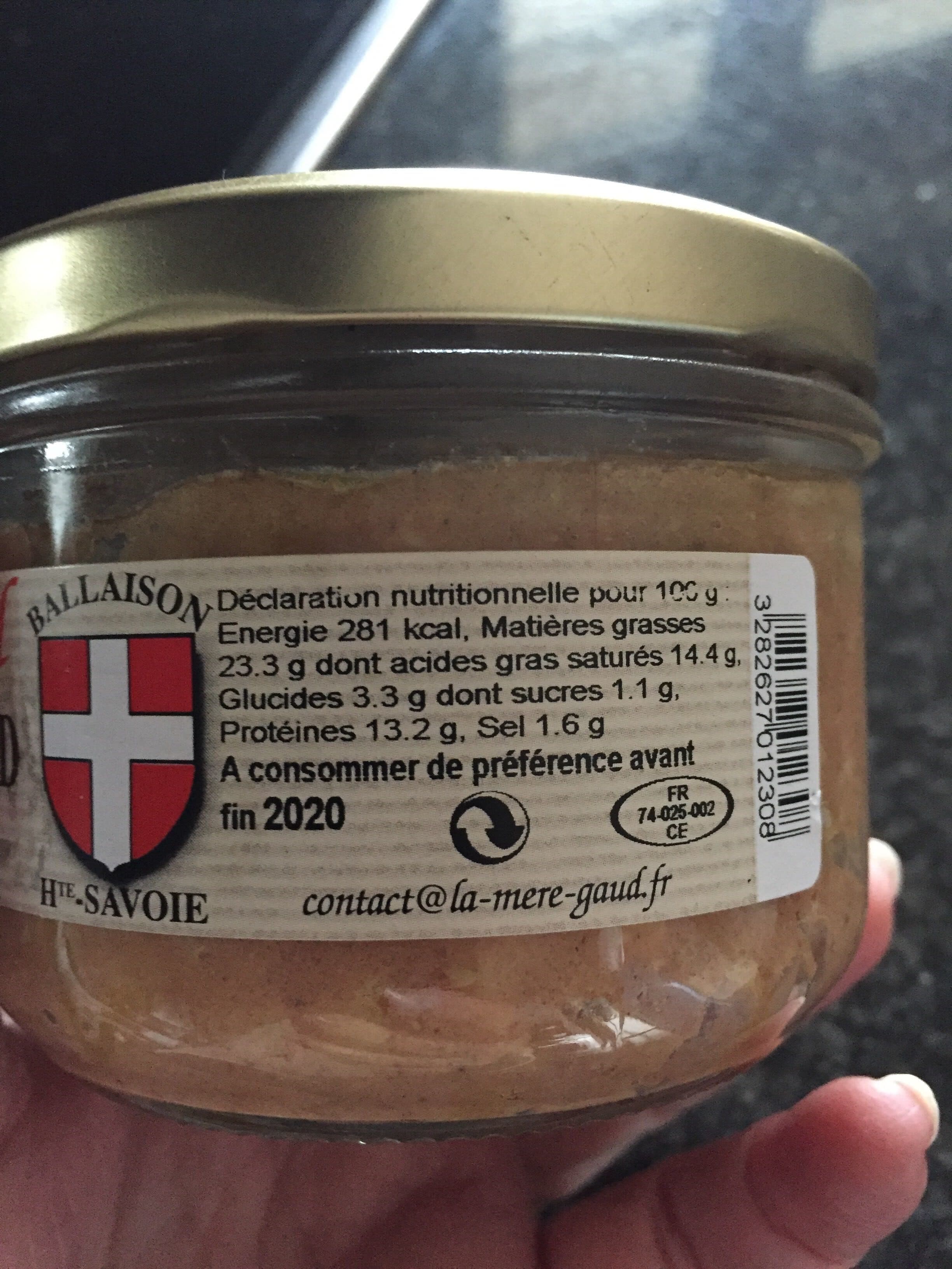 La Mère Gaud Pâté au foie de canard packshot