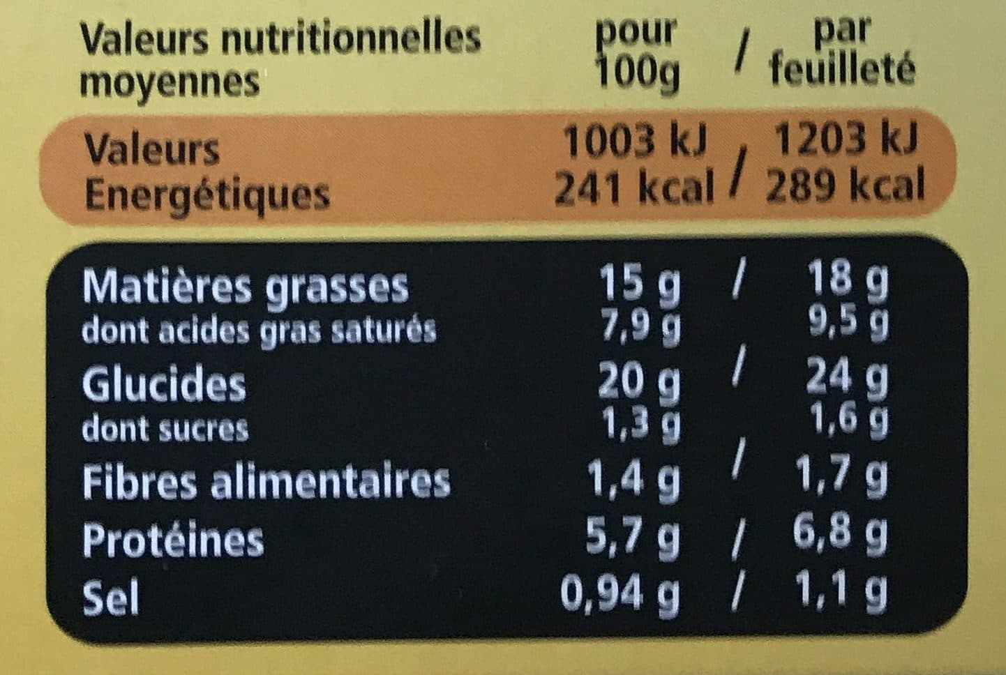 Tipiak 2 Feuilletés Saint-Jacques et Eglefin, Sauce au Chablis packshot
