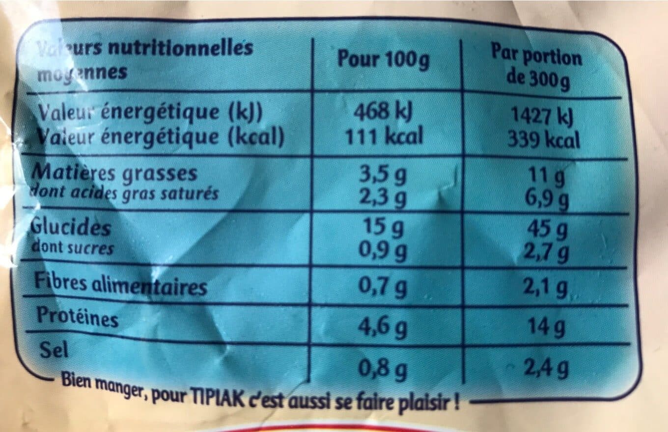 Tipiak Risotto de Saint Jacques et Fondue de Poireaux à Poêler packshot