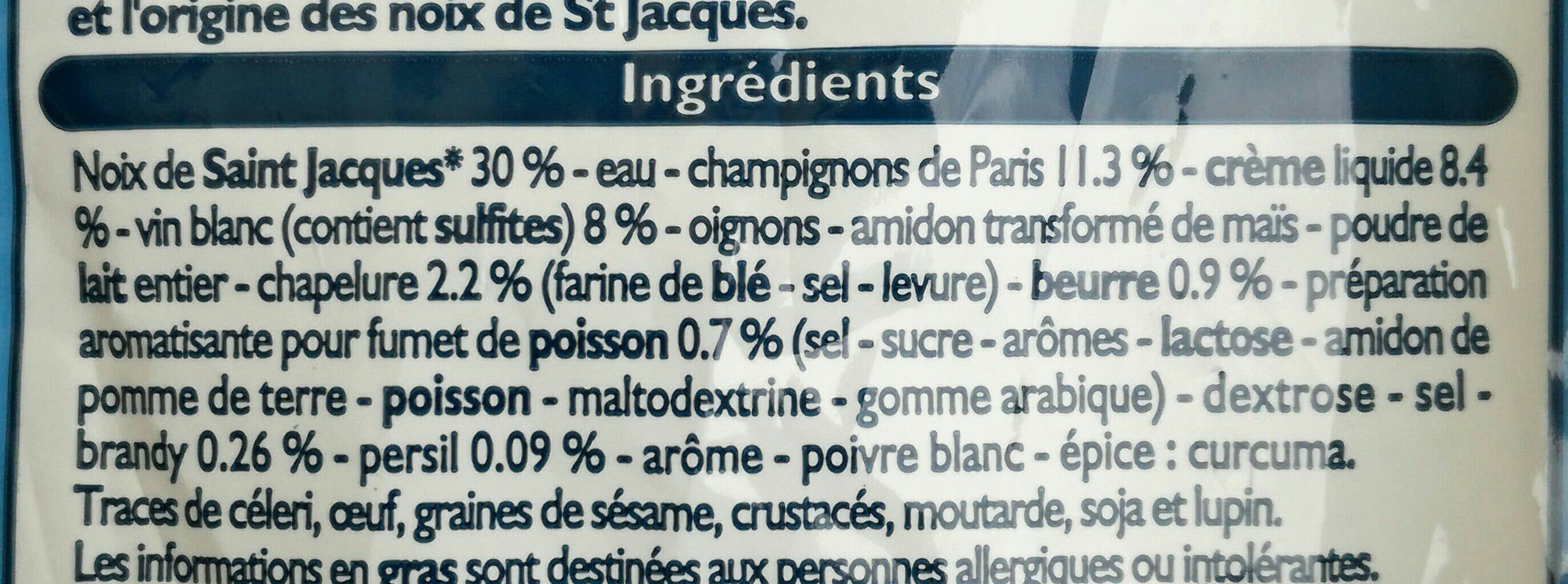 Leader Price 8 Coquilles St Jacques packshot