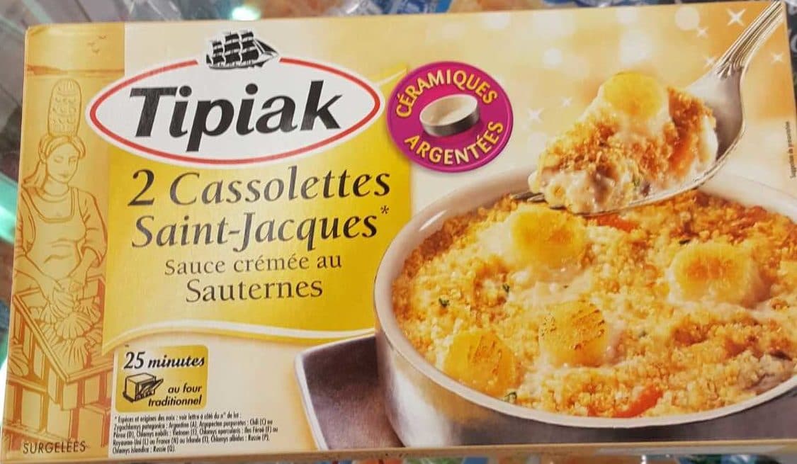 Tipiak 2 Cassolettes de Saint-Jacques packshot