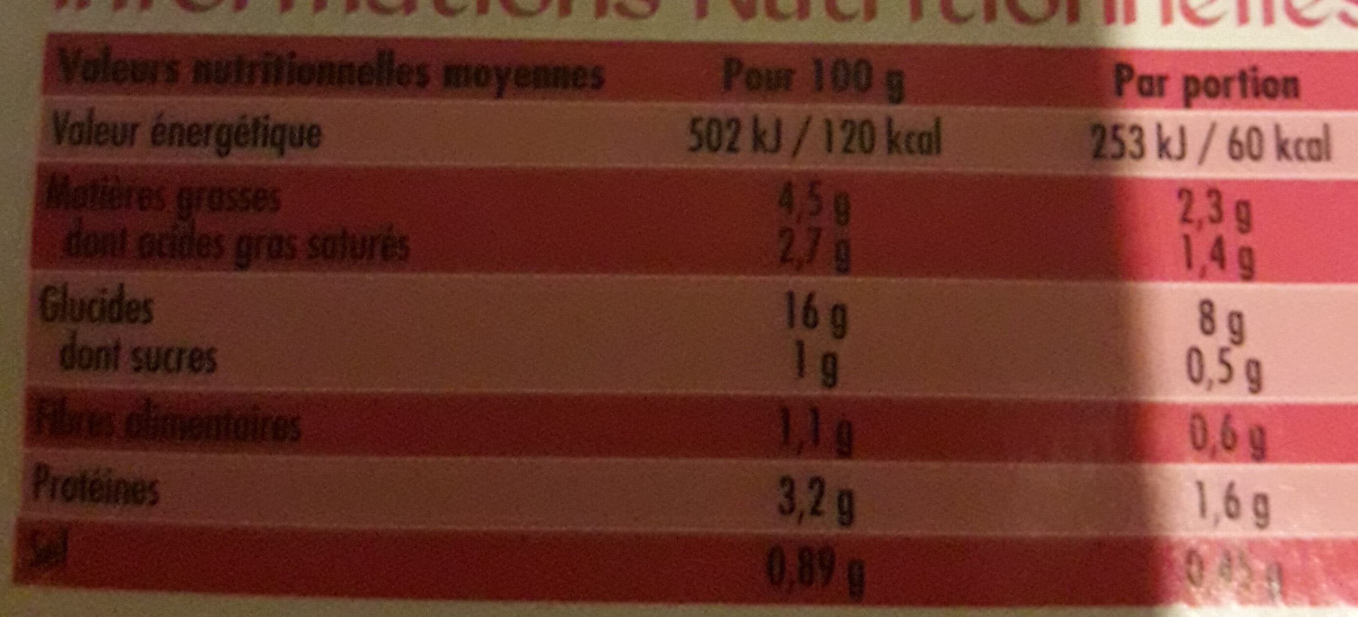 Tipiak 8 Crêpes bretonnes jambon emmental packshot