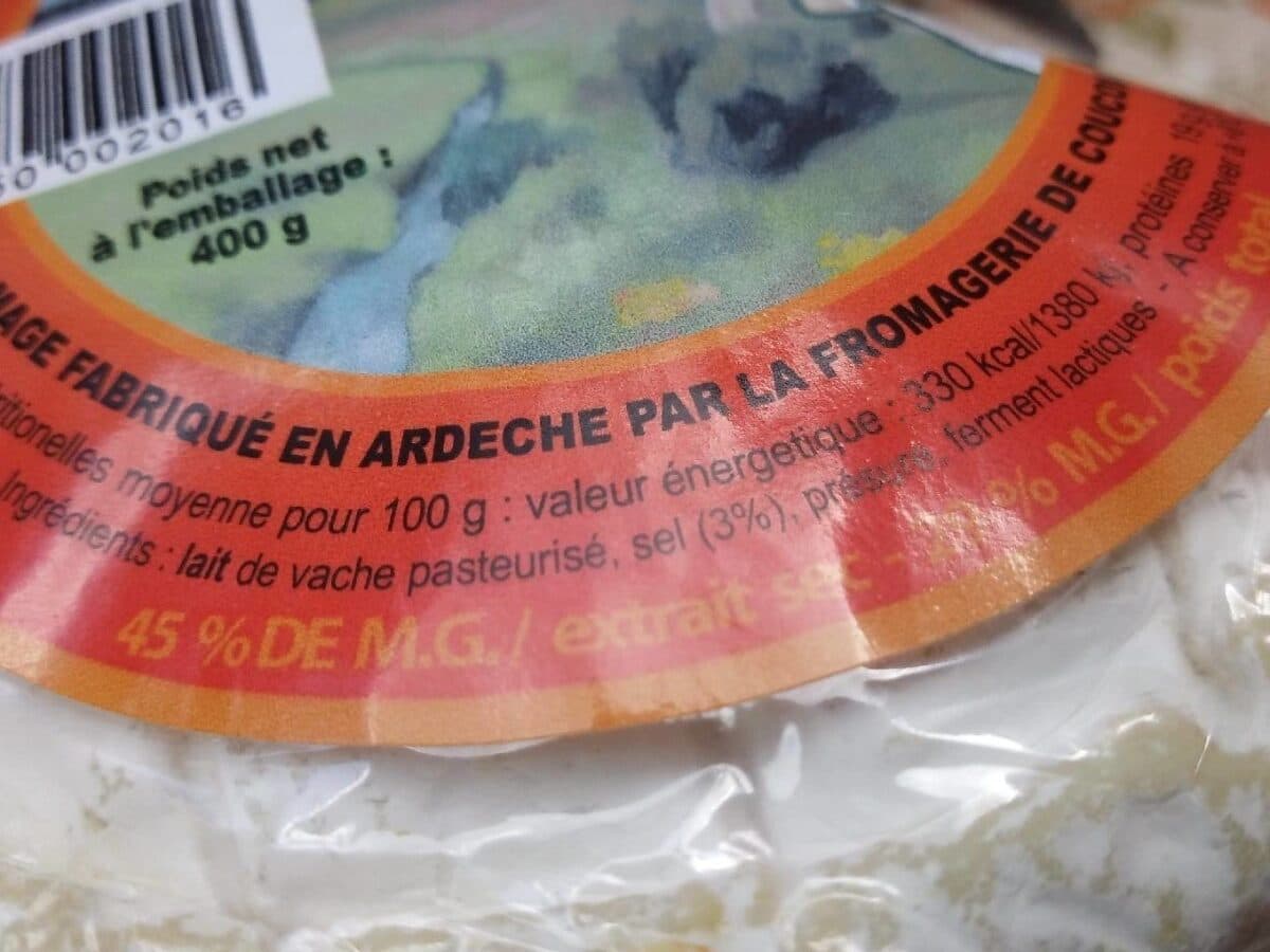 Fromagerie Coucouron Le Coucouron 29%MG packshot