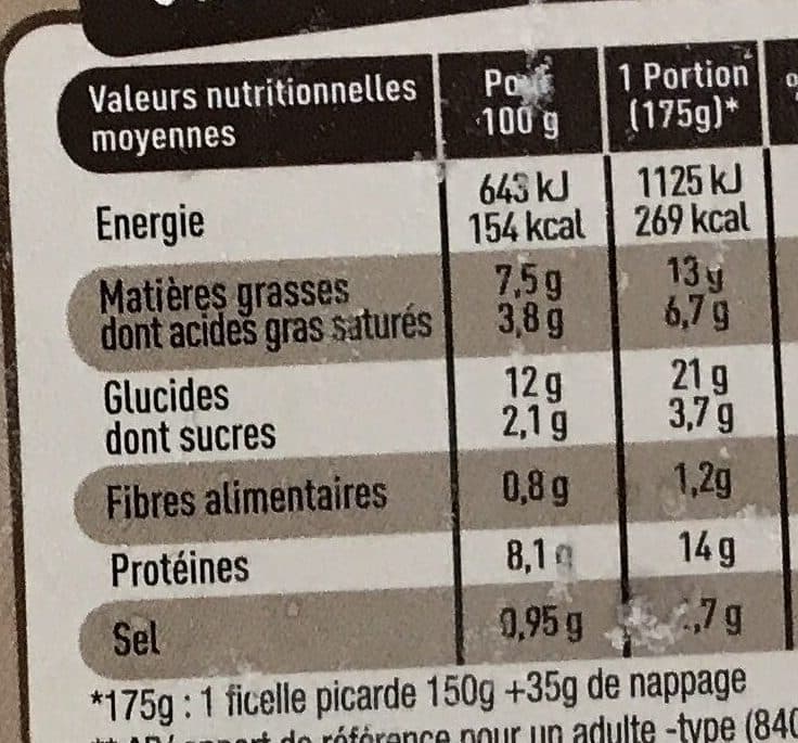 Maes 2 ficelles picardes à gratiner packshot