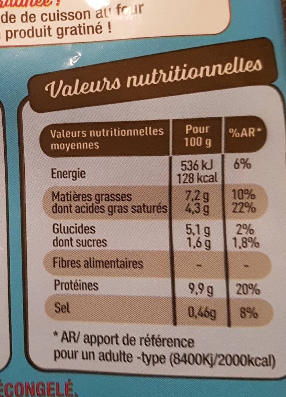 Maës 4 coquilles de poisson et fruits de mer packshot
