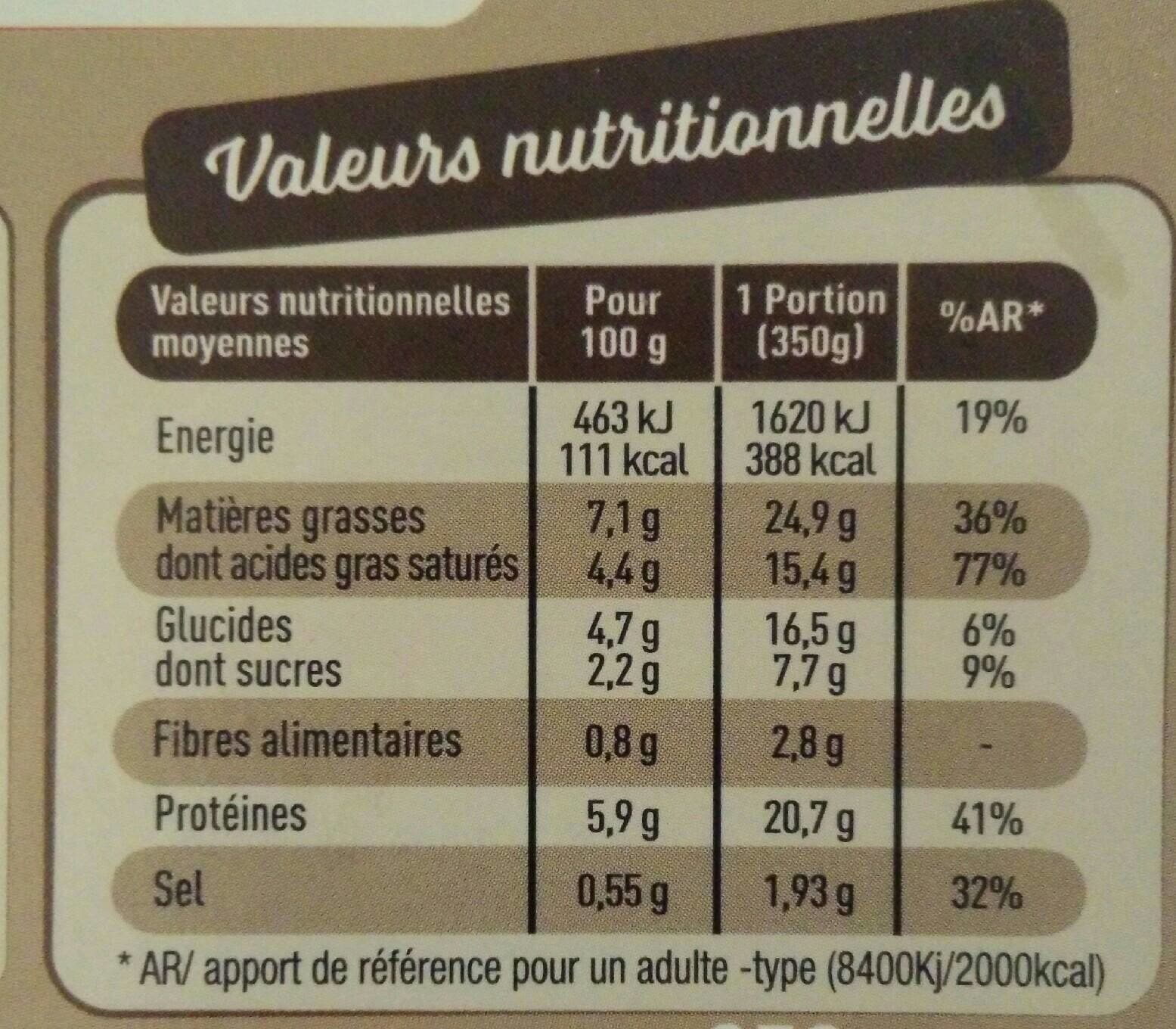 Maës Gratin de Chou-Fleur au jambon packshot