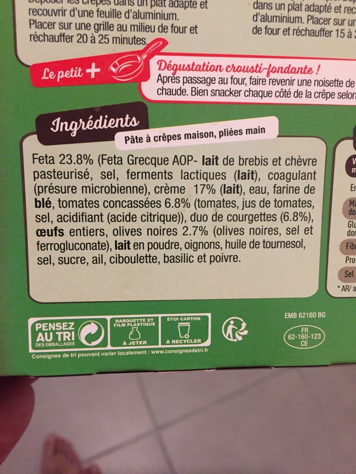 Maes 2 Crêpes a la Feta packshot