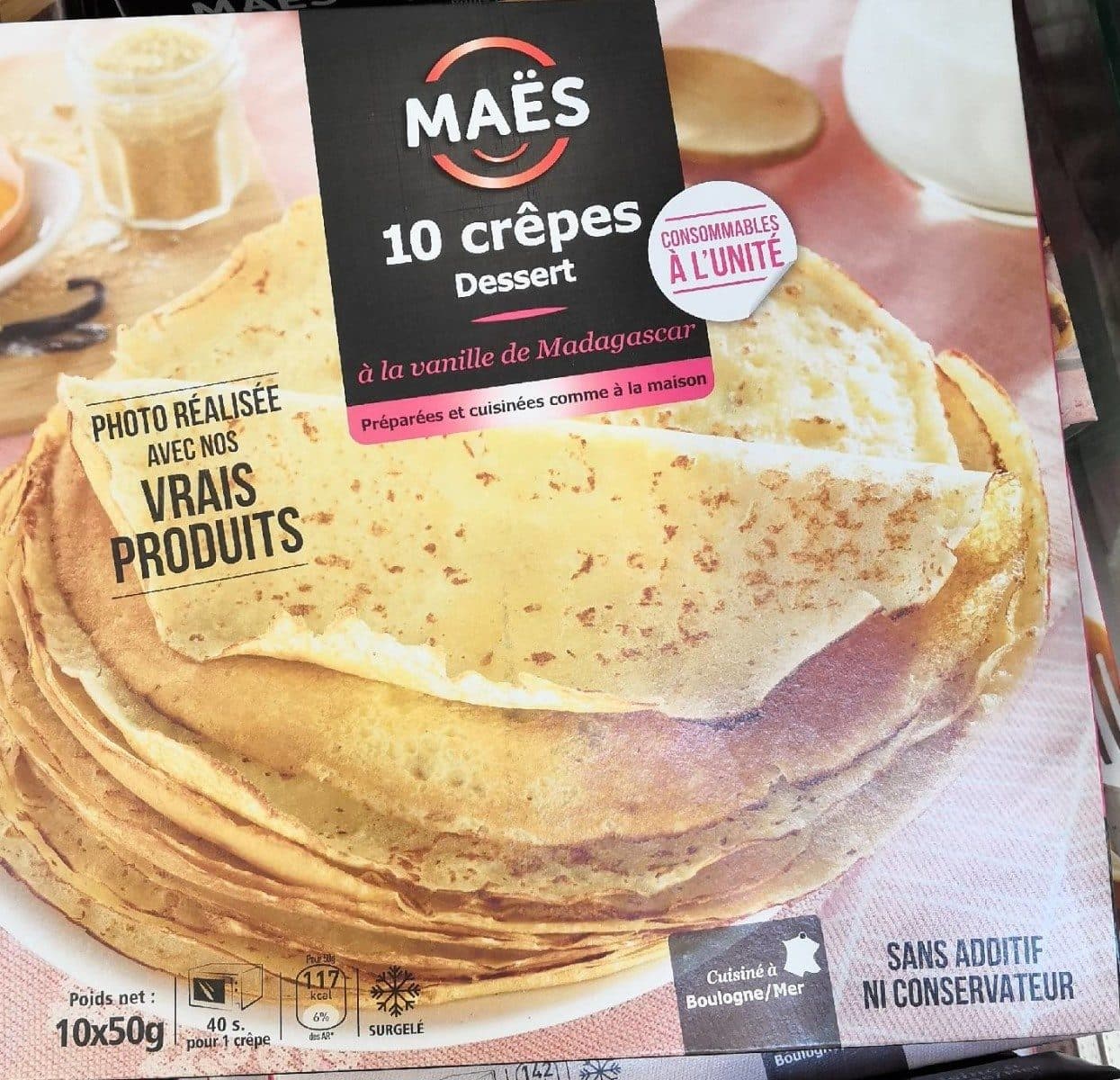 Maes Crêpes packshot