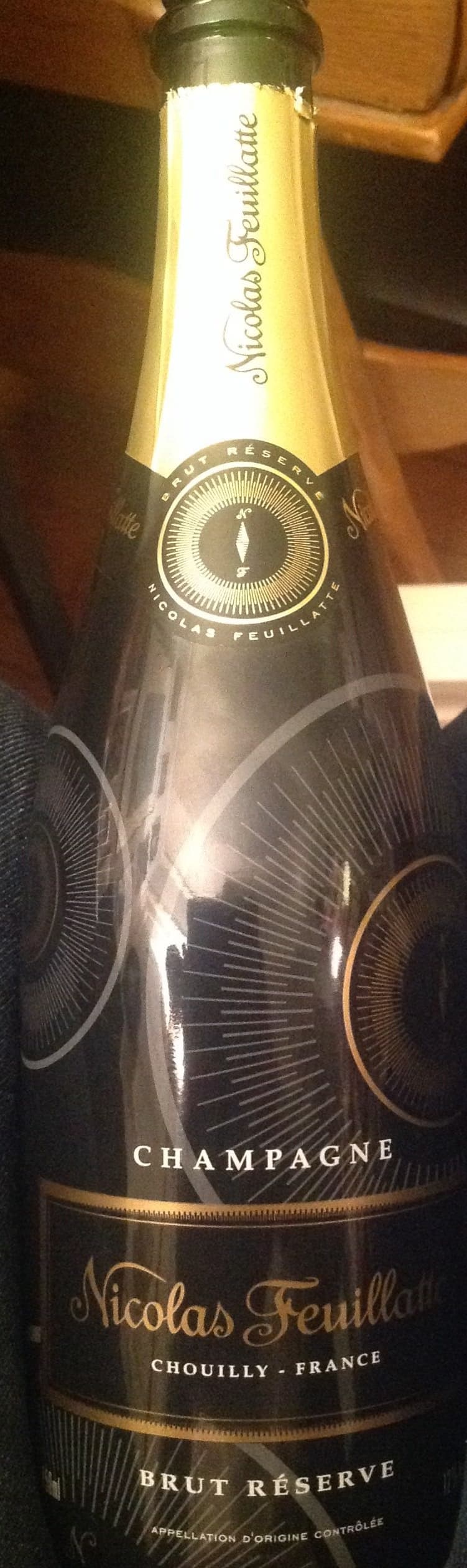 Nicolas Feuillatte Champagne brut réserve packshot