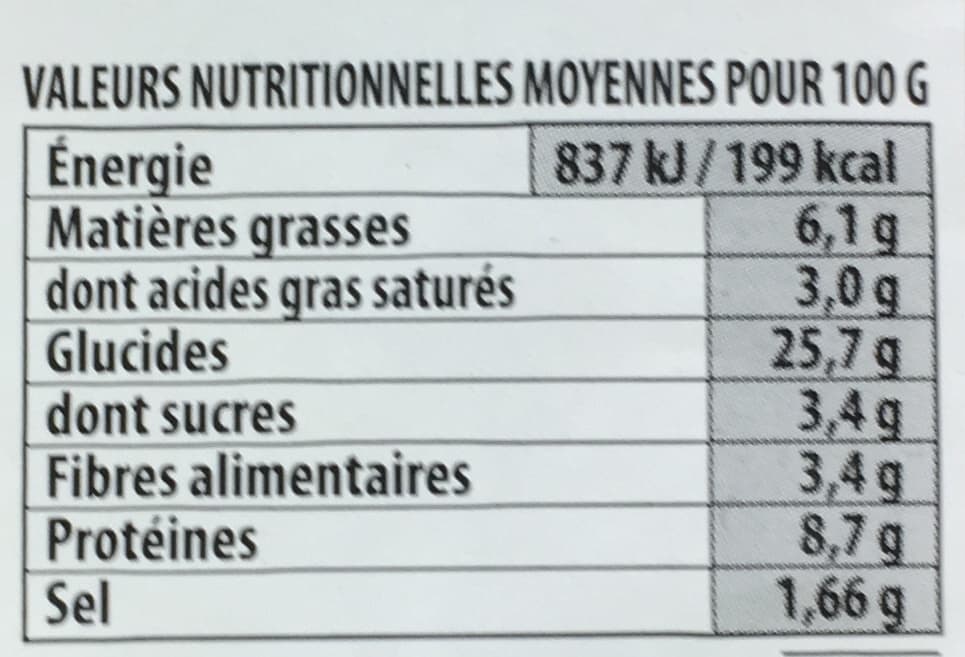 Réghalal Club dinde sauce fromage frais packshot