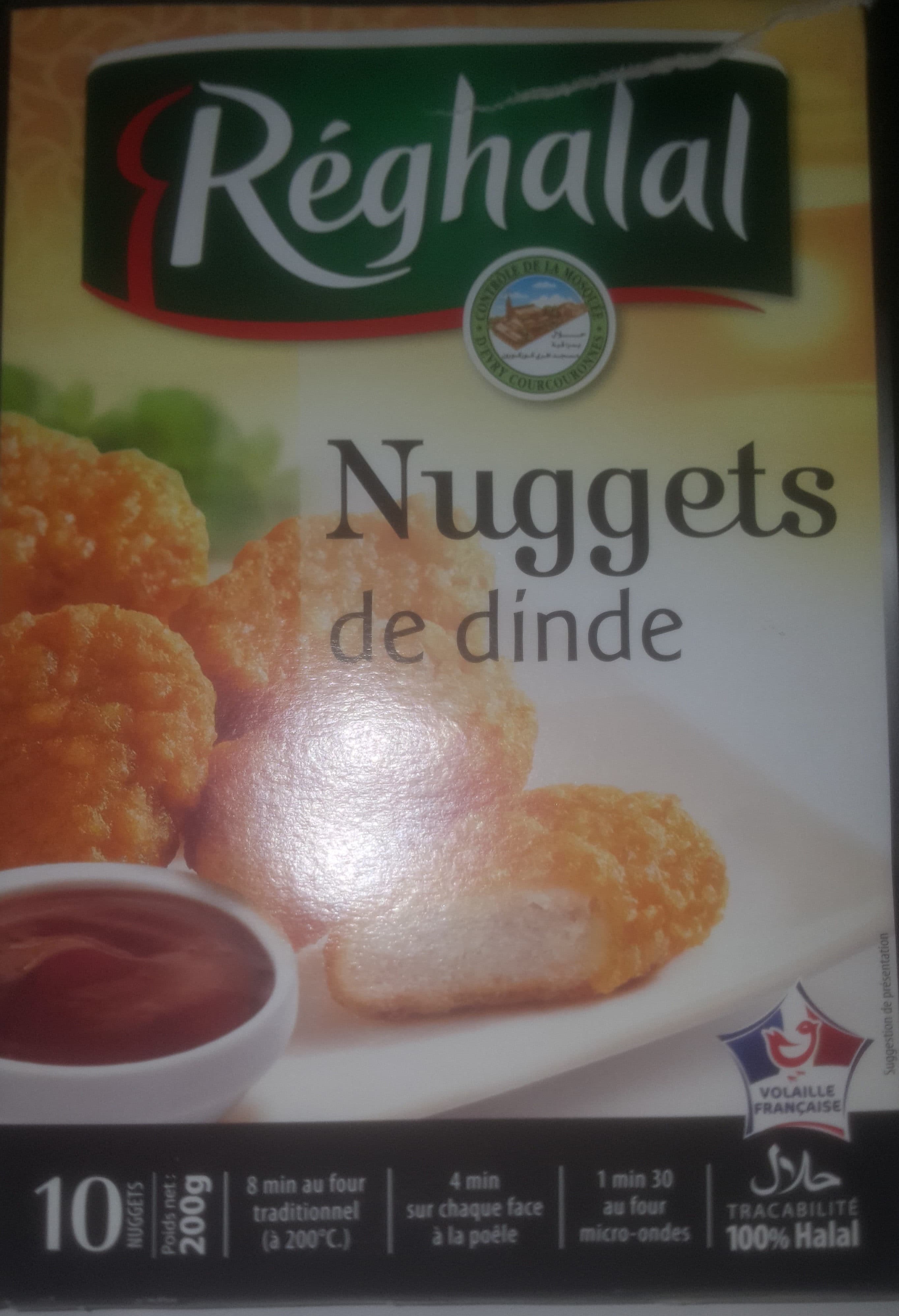 Reghalal Nuggets De Dinde Halal Reghalal packshot