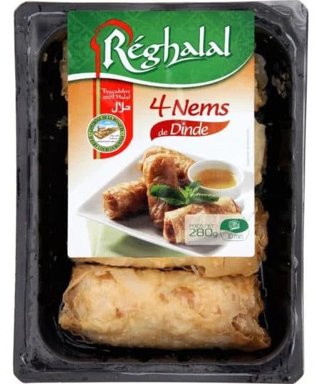 Reghalal 4 Nems de Dinde packshot