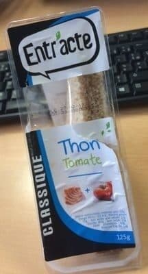 Entr acte Sandwich Thon Tomate Mayonnaise Allégée Pain De Mi packshot