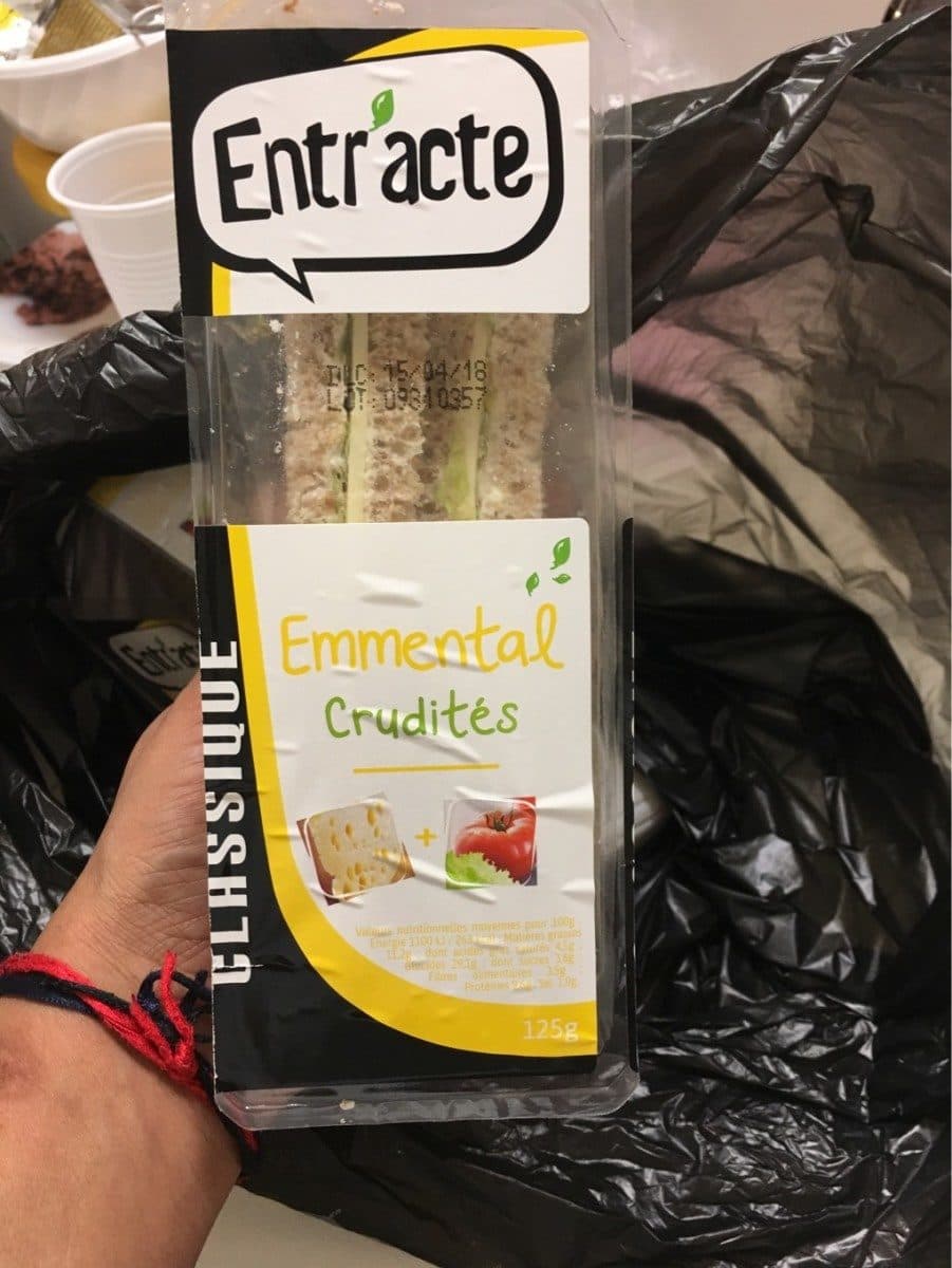 Entracte Sandwich packshot