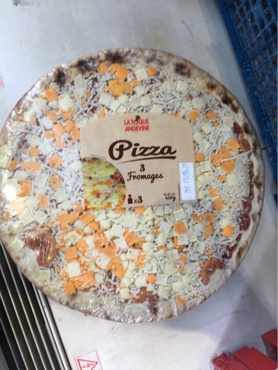 La Toque Angevine Pizza 3 fromages packshot