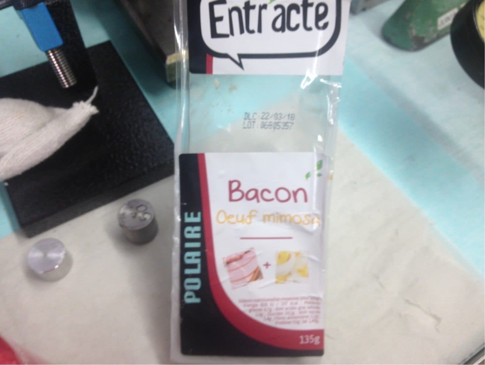 Entracte Nacon oeuf mimosa packshot