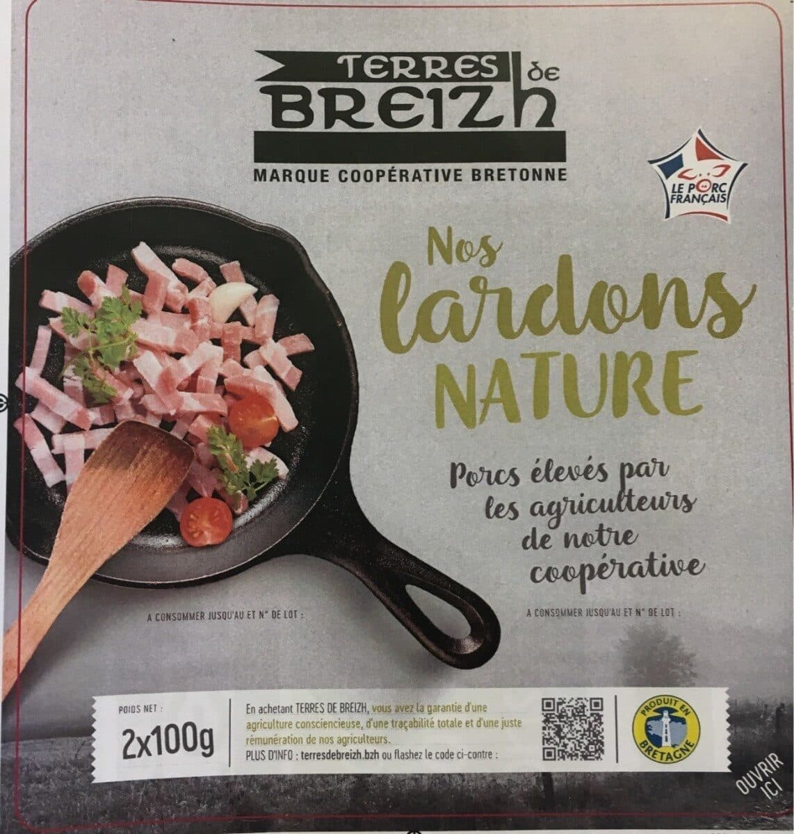 Terres De Breizh Nos lardons nature packshot