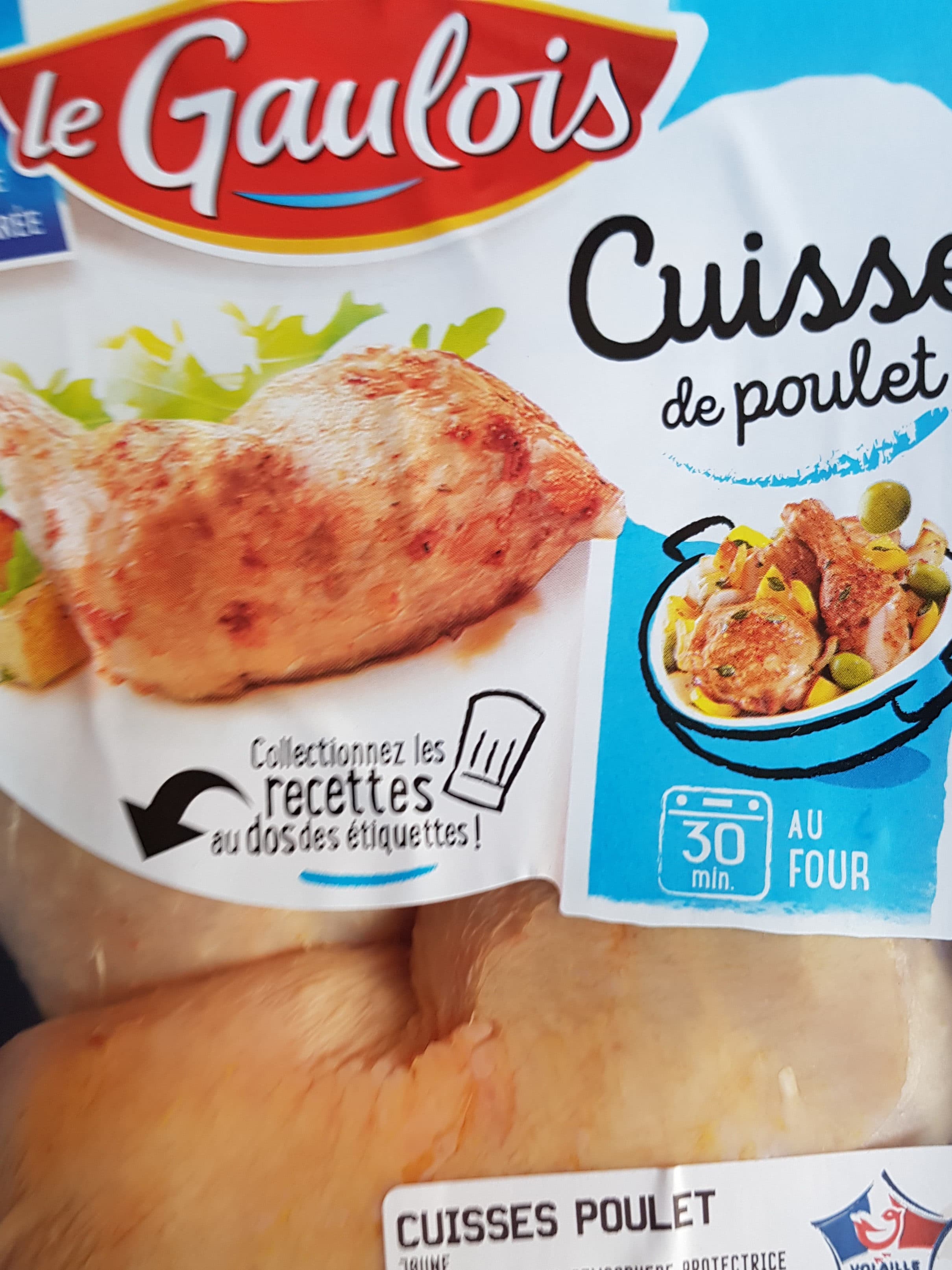 Le Gaulois Cuisses poulet jaune x2 packshot
