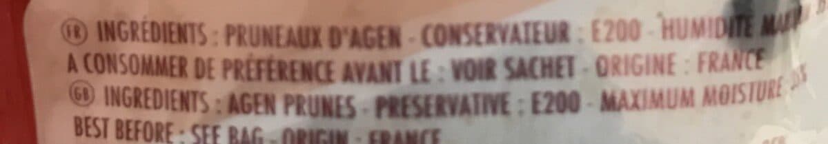 Open Food Facts Pruneaux d'Agen packshot