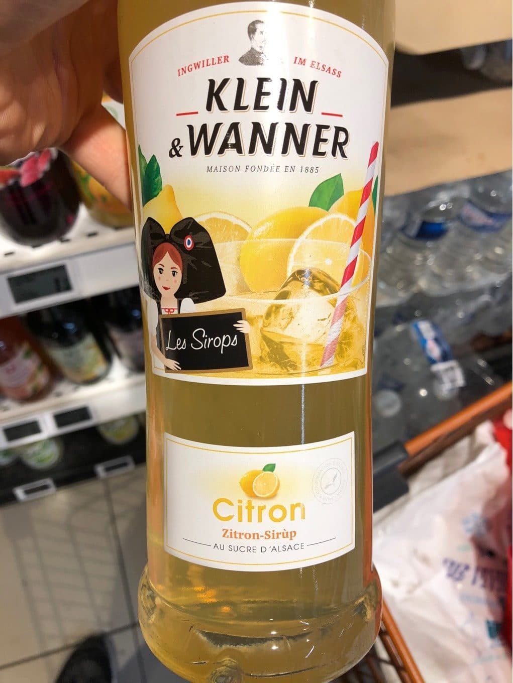 Klein & Wanner Sirop au citron packshot