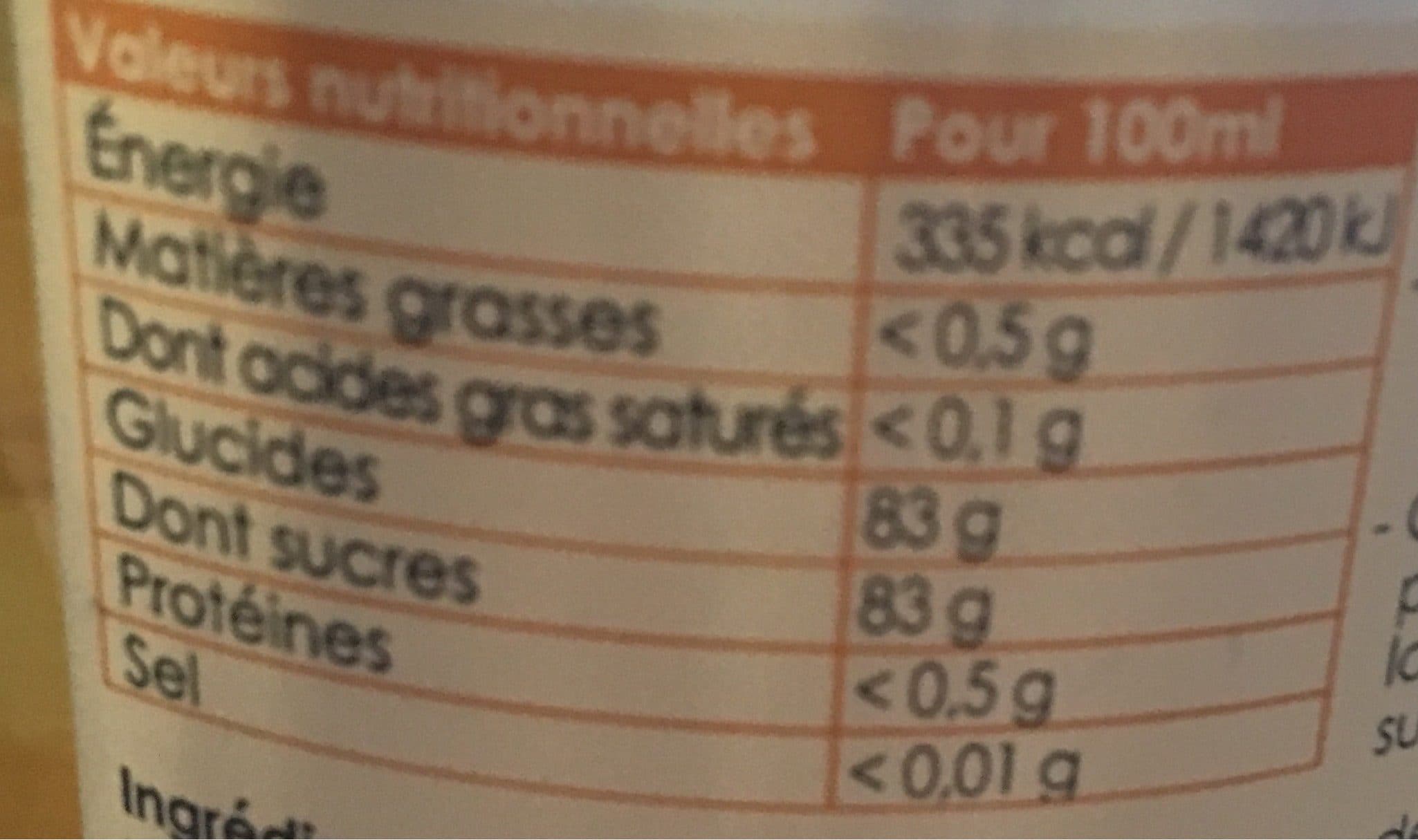 Klein & Wanner Sirop de mirabelle packshot