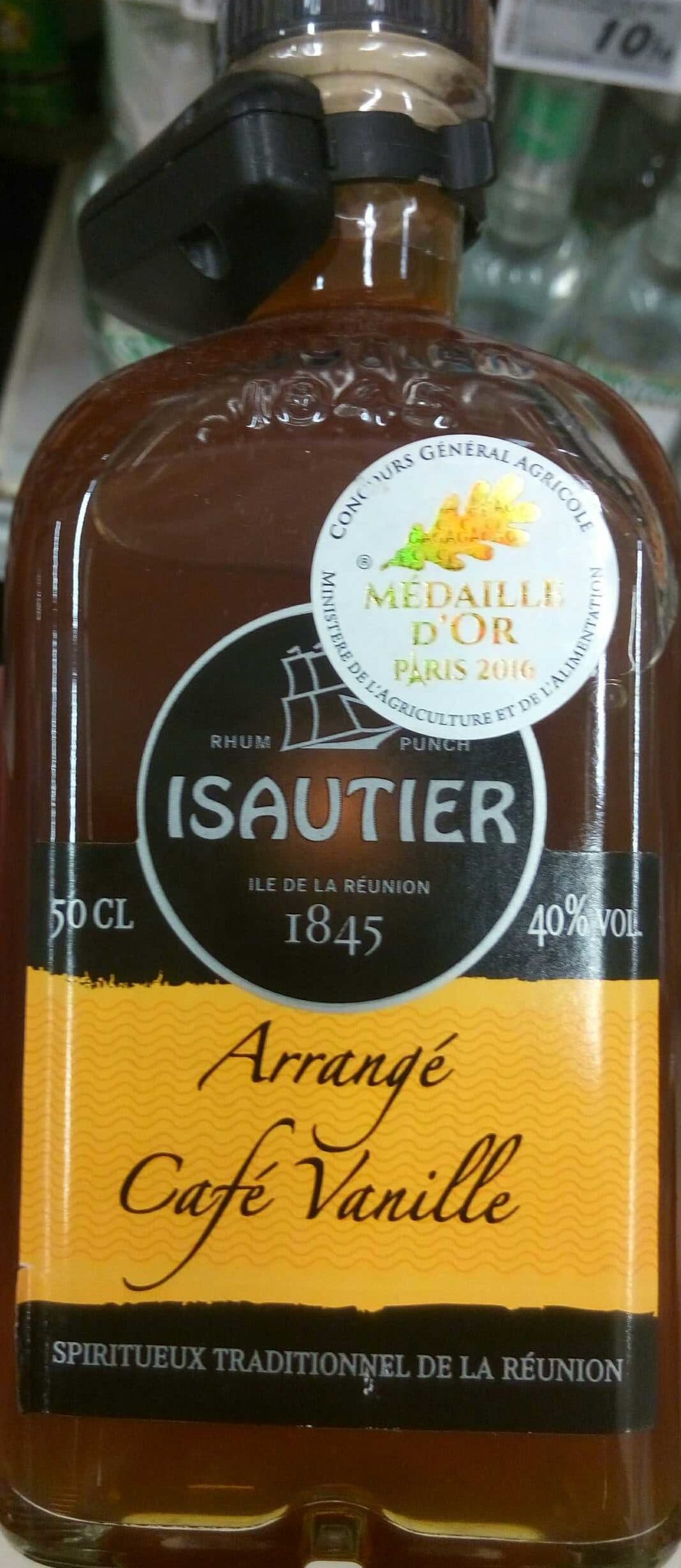 Isautier L'arrangé Café Vanille Isautier packshot