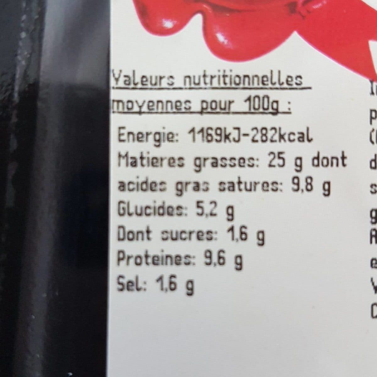 Open Food Facts Mousse de foie de porc packshot