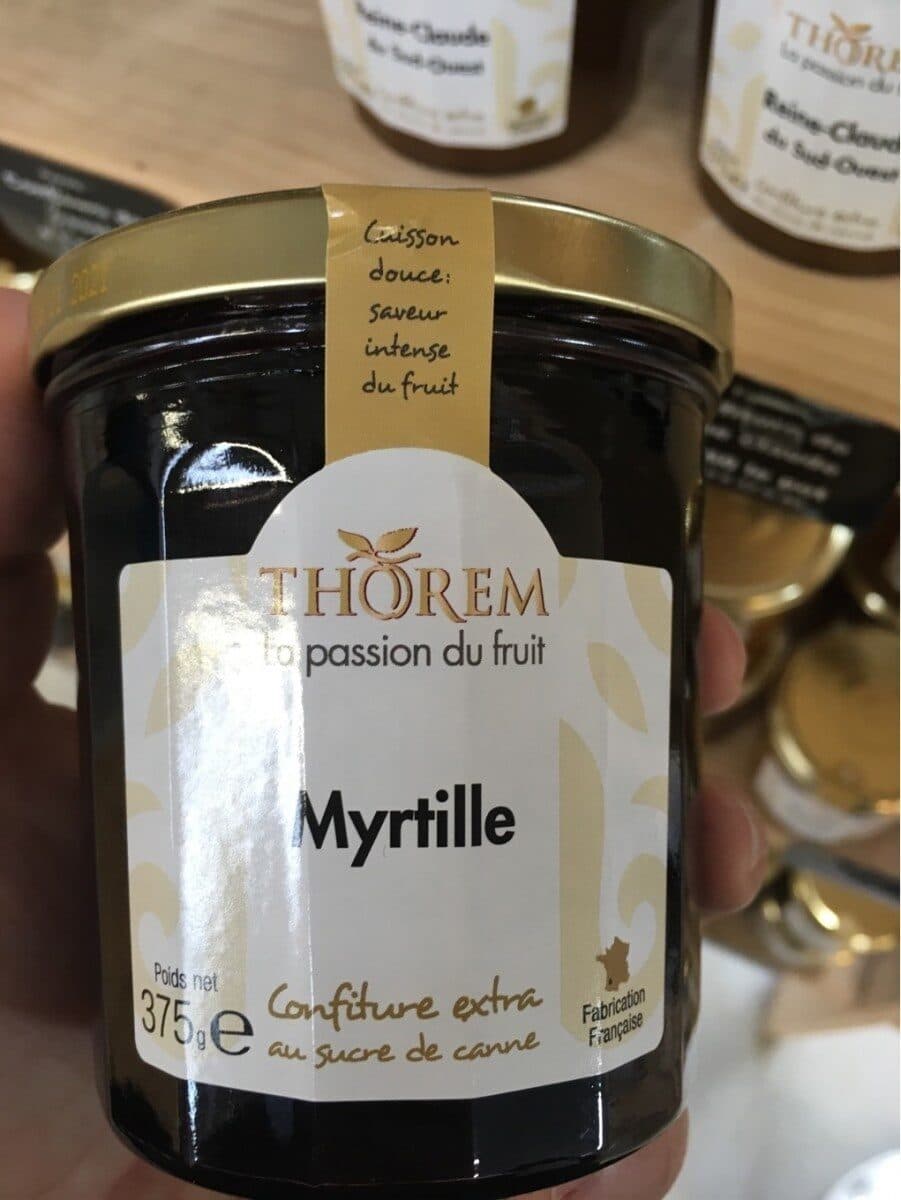 Thorem Confiture Myrtille packshot