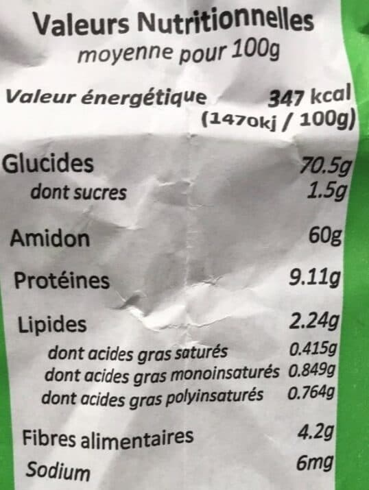 Open Food Facts Farine de blé noir packshot