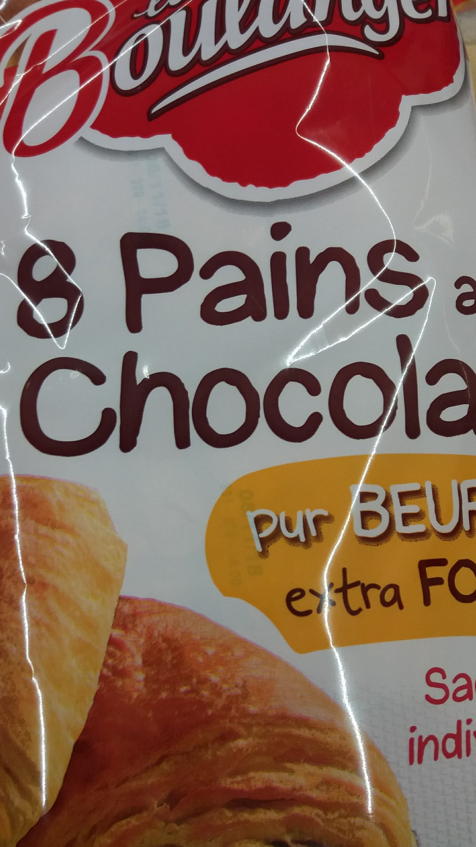 EMB Viennoiserie Ligérienne 8 Pains Au Chocolat packshot