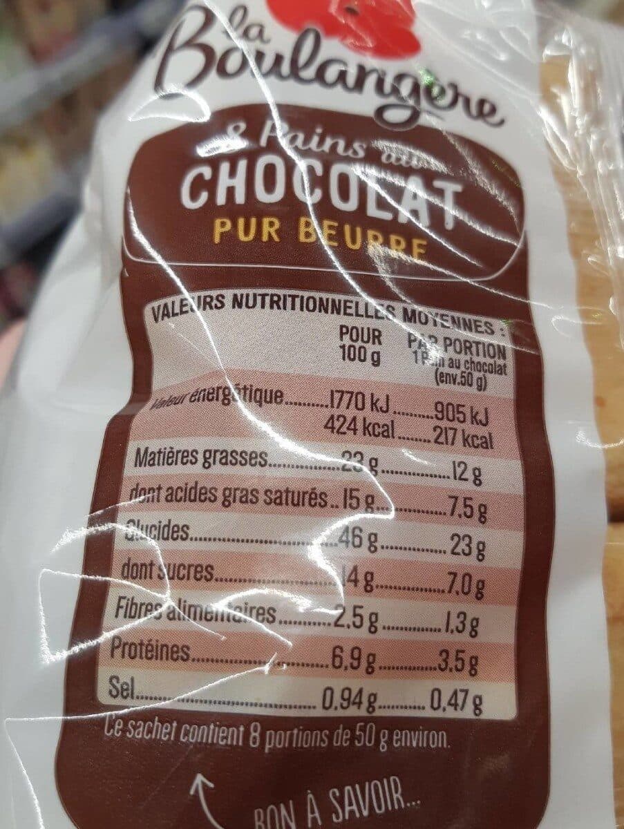 La Boulangère 8 Pains au chocolat pur beurre 400g packshot