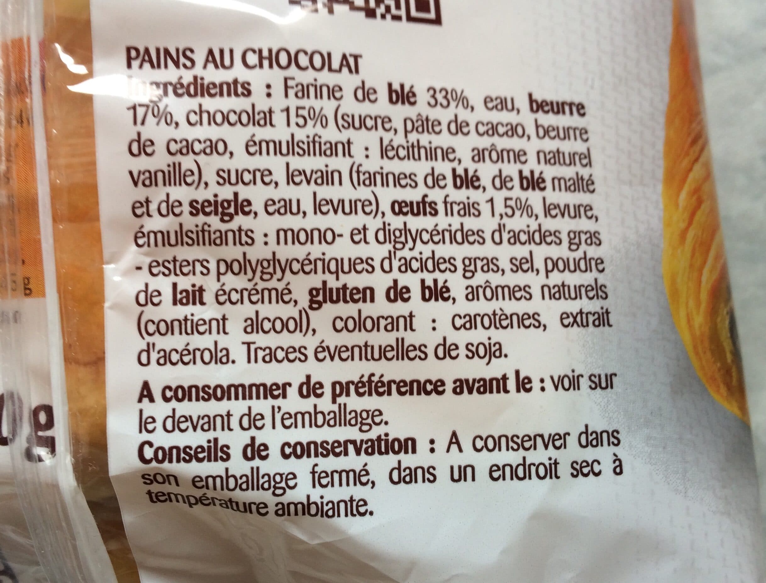 La Boulangère Pains au chocolat packshot