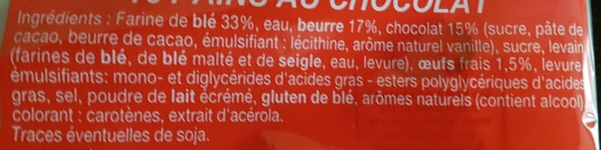 La Boulangère Lot de 16 pains au chocolat packshot