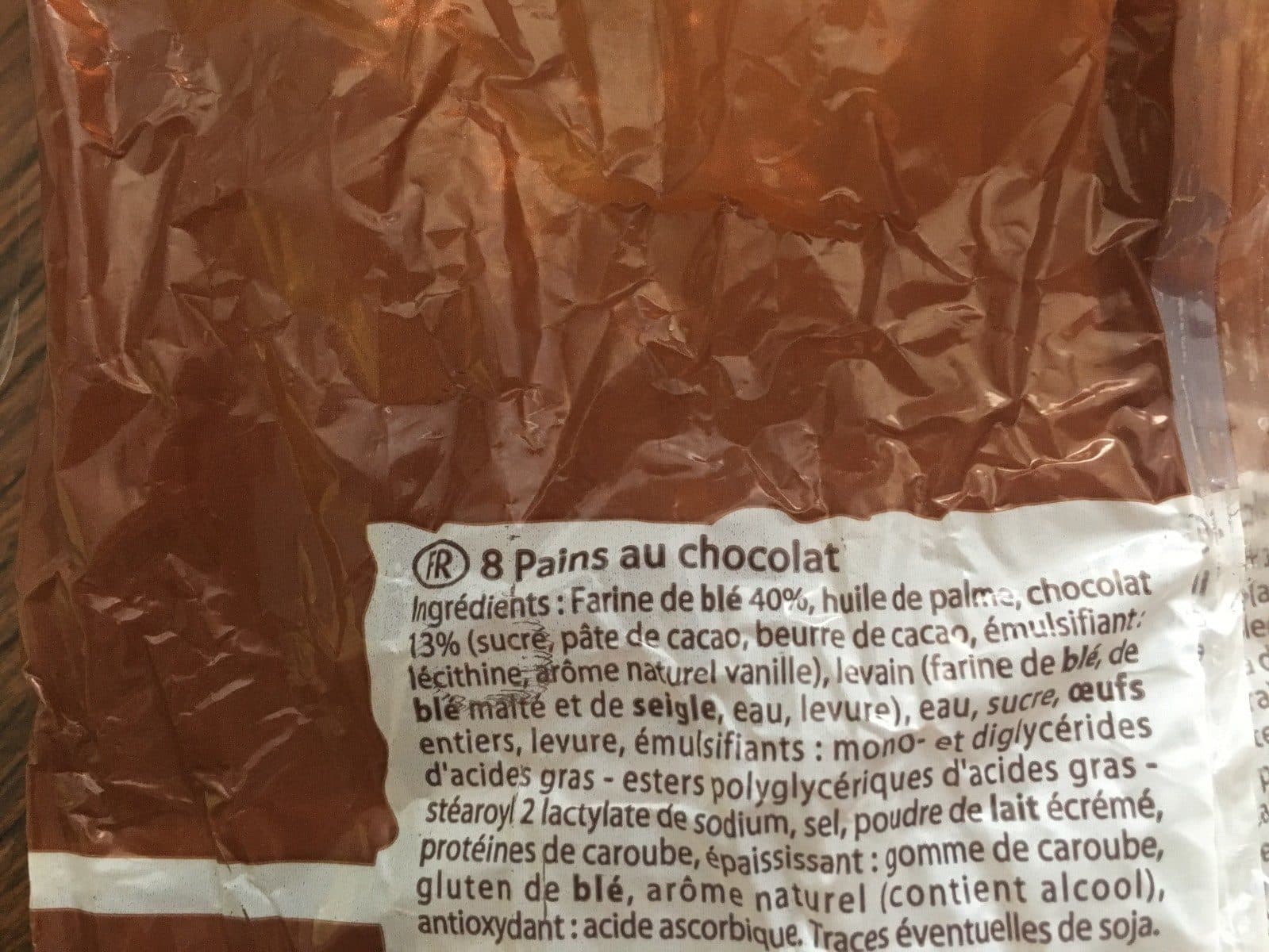 Open Food Facts Pains au Chocolat packshot