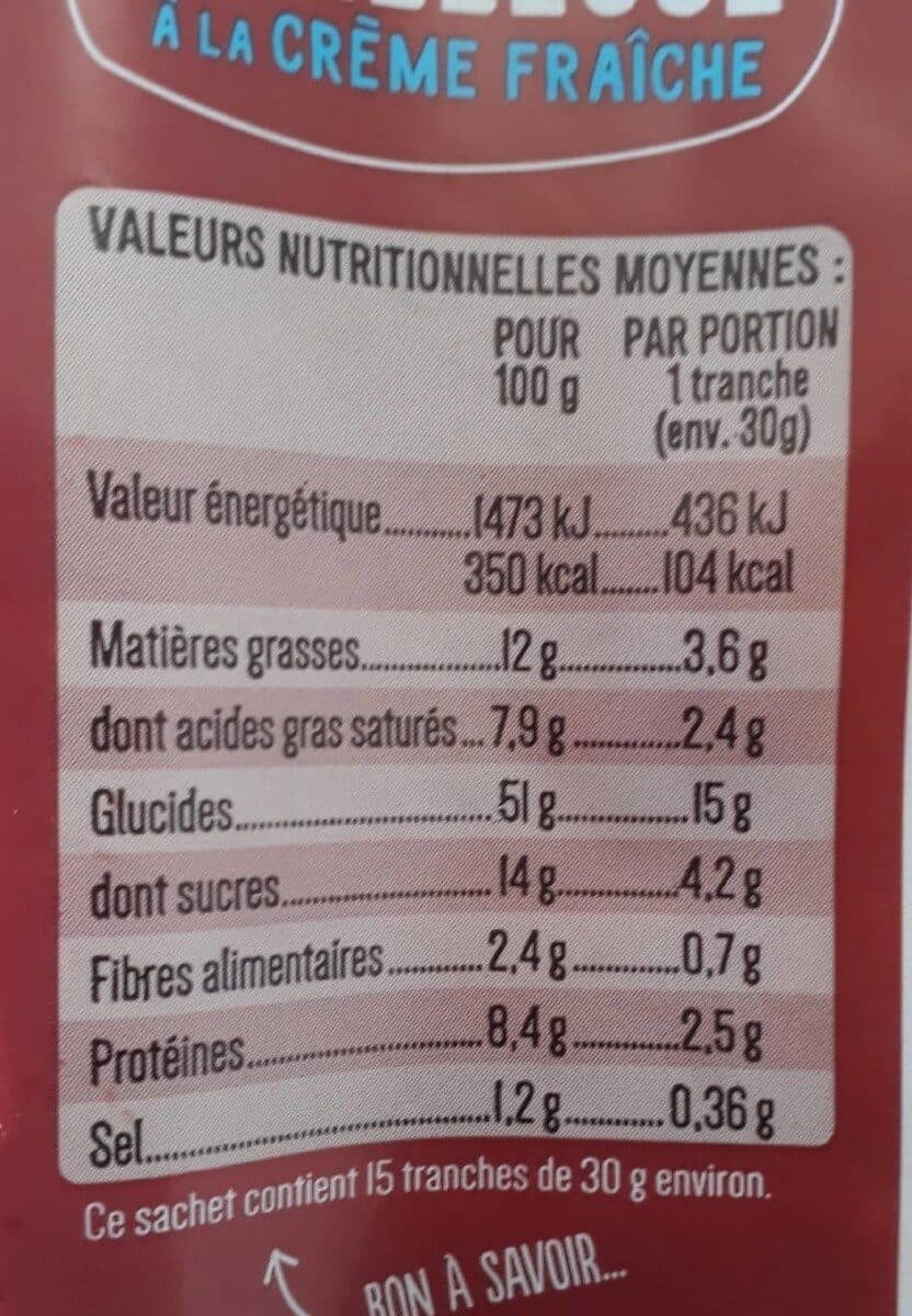 La Boulangère Gache tranchee rectangle 450g packshot
