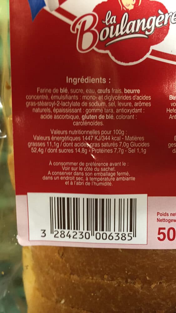 La Boulangère Brioche tranchée packshot