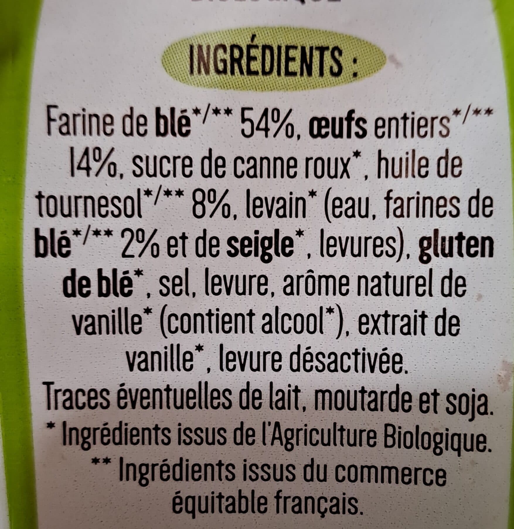 La Boulangère Brioche Tranchée Bio 400g packshot