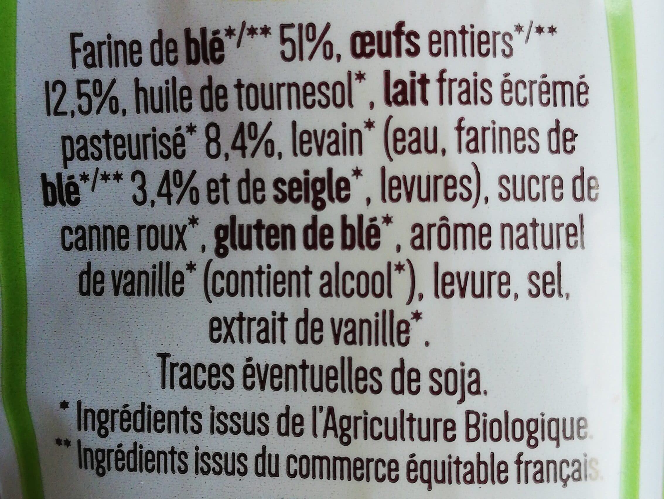 La Boulangère Bio 8 Pains au lait frais Bio 280g packshot