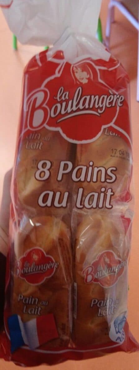 La Boulangère 8 pains au lait nature packshot